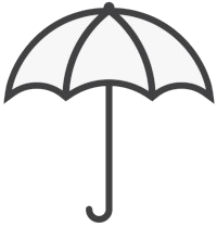 Paraguas Blanco Oporto con Miguel